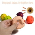 thumbnail image 5 of Sehao Soft Latex Squeaky Dog Toys for Small Dogs Breed Latex Squeaky Dog Balls Pig Dog Toy Balls for Chew Blue, 5 of 9