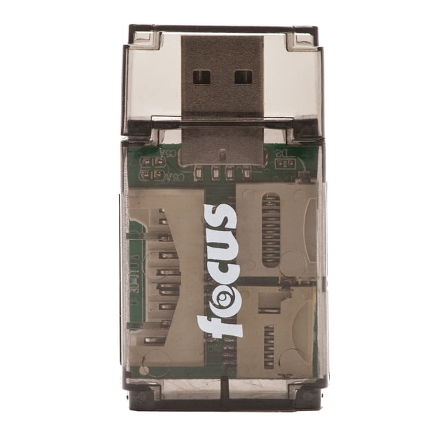 Lector de tarjetas Focus All-in-One USB 2.0 de alta velocidad