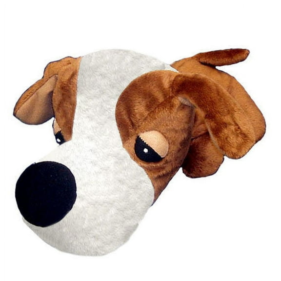 Dog Toy Super Cute Stuffed Plush Poly FatHedz Squeaker Choose Animal Design 11" (Beagle)