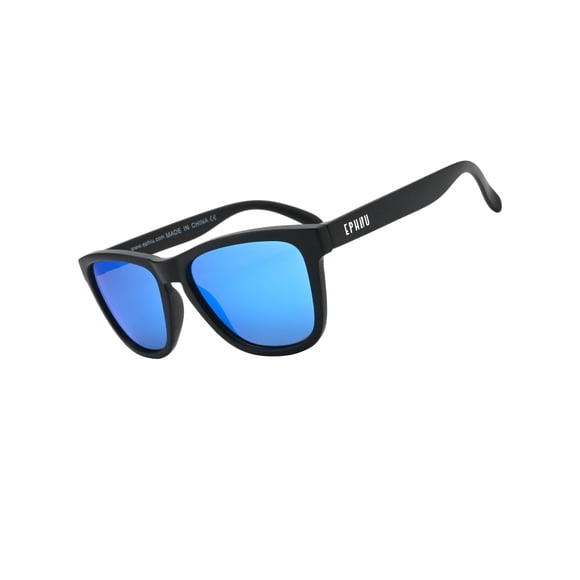Gafas deportivas EPHIU con lentes espejadas polarizadas para hombres y mujeres