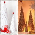 thumbnail image 3 of 5 Pcs Paper Mache Cones Open Bottom 13.8in, 11.8in, 9.8in, 7.87in, 5.9in, Extra Thick Cardboard Cones for Crafts Paper Cones for Christmas Valentine Gnomes Christmas Tree DIY Projects and Decorations, 3 of 7