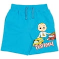 thumbnail image 2 of CoComelon JJ Toddler Boys French Terry 2 Pack Shorts Infant to Toddler, 2 of 5