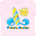 thumbnail image 4 of Inktastic Future Surfer- surfboard and sun Boys or Girls Toddler T-Shirt, 4 of 5