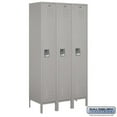 thumbnail image 2 of 15" Wide Single Tier Standard Metal Locker - 3 Wide - 6 Feet High - 18 Inches Deep - Gray - Unassembled, 2 of 2