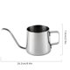 thumbnail image 2 of Cafetera de acero inoxidable con cuello de cisne, cafetera, tetera, tetera para café, casa, hogar, 250 ml Inevent HA3545-00B, 2 of 2
