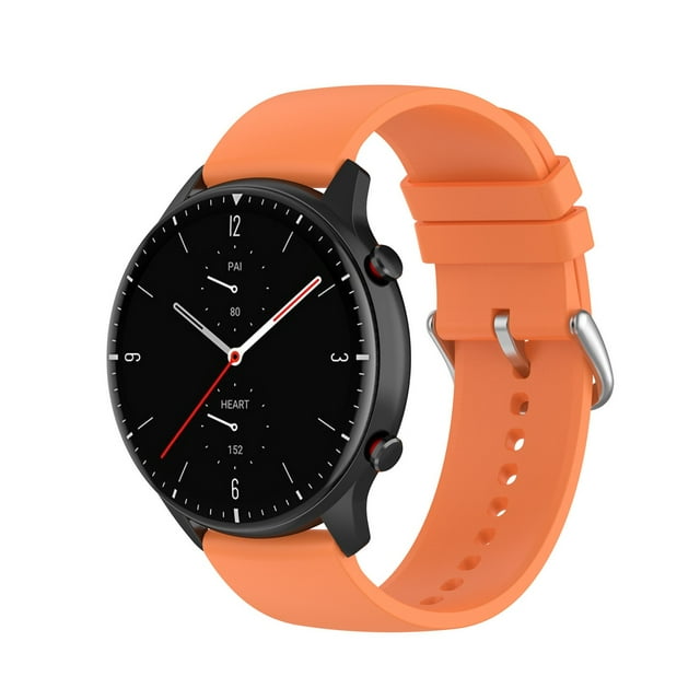 22mm Silicone Sports Watch Bands - Solid Color Sweat Proof Easy Replacement Fashionable Design for Comfort and Style
