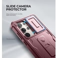 thumbnail image 3 of Funda de teléfono Dexnor para Samsung Galaxy S24 Ultra Maroon Red, 3 of 6