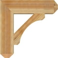 thumbnail image 3 of Ekena Millwork 6"W x 26"D x 26"H Legacy Craftsman Rough Sawn Bracket, Western Red Cedar, 3 of 4