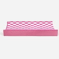 thumbnail image 6 of Bacati - Mix N Match Chevron/Dots Pink Girls Quilted Changing Pad Cover, 6 of 23