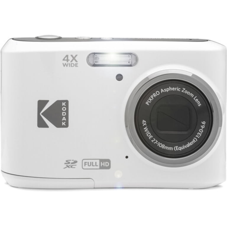 KODAK PIXPRO FZ45 Friendly Zoom Digital Camera - White, 16MP