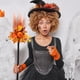 thumbnail image 3 of Decoraciones de Fiesta de Halloween Halloween Bruja Mago Lana Calabaza Bruja Fantasma Fiesta Decoración Accesorios Baile Halloween Niños Desafío Volar Casa Juego de Rol, 3 of 6