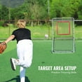 thumbnail image 4 of VEVOR Filet de Rebond pour Baseball et Softball 3,5 x 6 Pi 5 Angles Réglables, 4 of 9