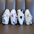 thumbnail image 4 of Zapatos blancos para niños, zapatos sucios de otoño para niñas, zapatos casuales, zapatos de tabla transpirables para niños, zapatillas deportivas, 4 of 6