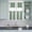 Sage green gray, variant on 3 Piece Kitchen Curtains and Valances Set Turquoise Aqua Stripes Cafe Curtains 36 Inch Length Modern Minimalist Abstract Lines Valance & Tier Curtain for Living Room Bedroom Window 54"x18" 27"x36"*2