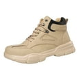 thumbnail image 3 of Botas de trabajo Para Hombre Y mujer Sunnimix con Punta de acero suela de goma 41 Caqui, 3 of 7