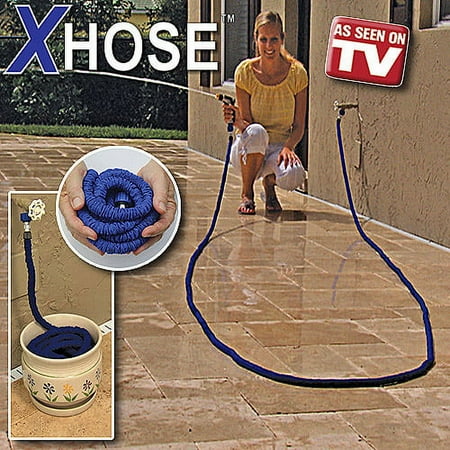 As Seen on TV DAP 25' XHose Garden Hose, Blue