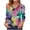 Multicolor, variant on successthop V Neck Blouses for Women Dressy 3/4 Sleeve Tops Lightweight Pullover Clothes Graphic Causal Tee Shirts