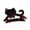 Red, variant on Anti-slip Hair Claw Cat Shape Hair Claw Clip Stable Anti-slip Design Lightweight Mini Hair Accessory for Half-up Styles Durable for Wear for Women