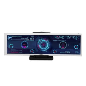 Inch IPS Display,8.8in Computer Temp Monitor Computer Temp Monitor PC Temperature Display Remarkable Clarity