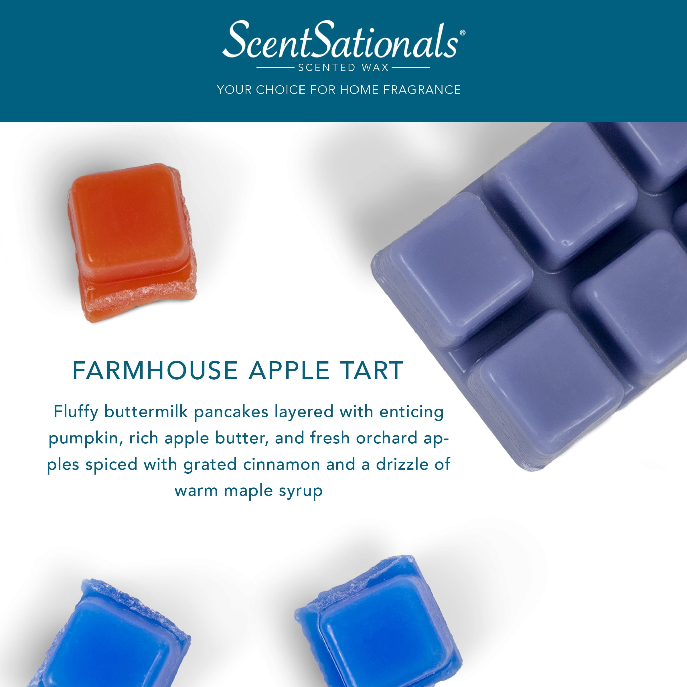 Farmhouse Apple Tart Scented Wax Melts, Scentsationals