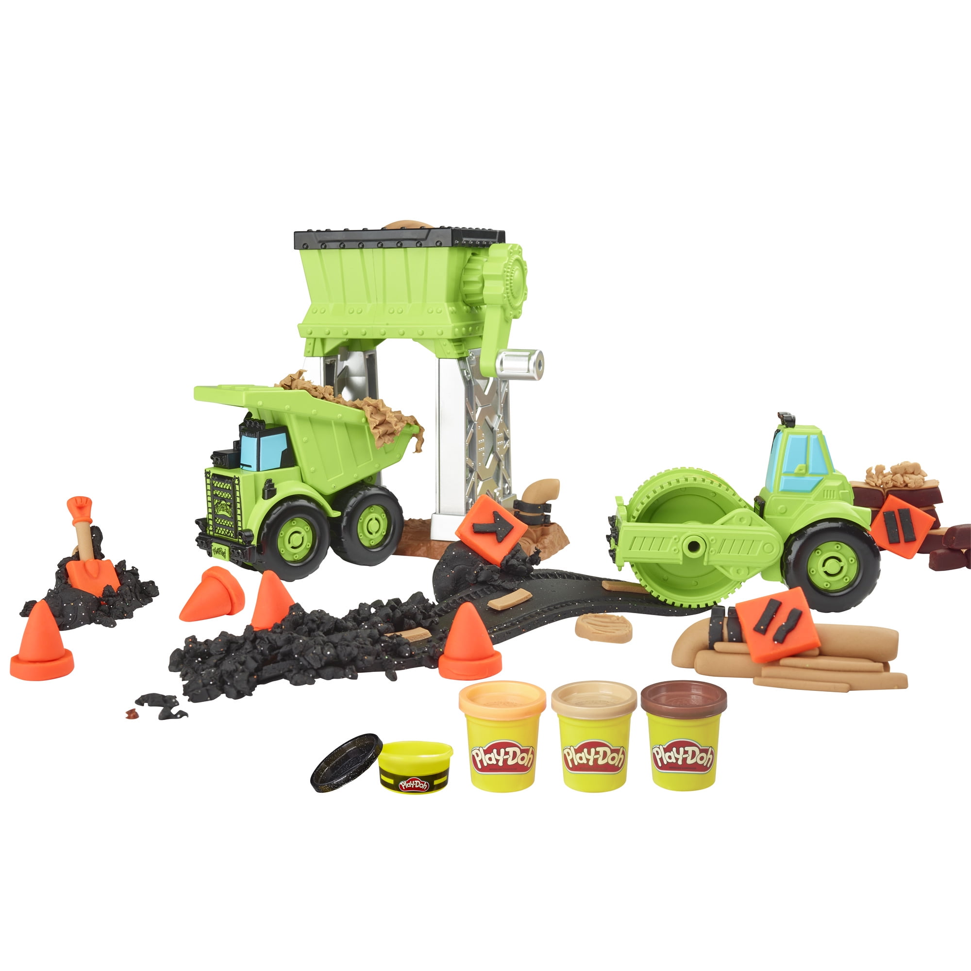 Play-Doh Wheels Crane and Forklift Construction Toys C3 for sale online 