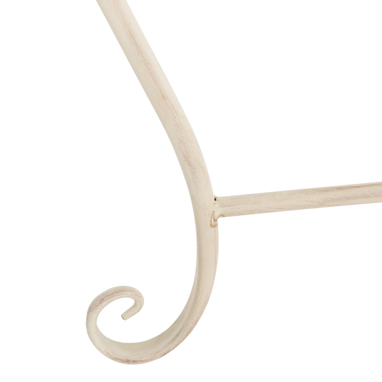 Safavieh Abia 50-Inch Iron Tree Bench, Antique White photo 8