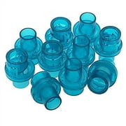 10pc Universal Plastic CPR Pocket Resuscitator Mask Replacement Valves, CPR Rescue Mask Training Valves (Green)