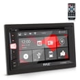 thumbnail image 1 of Reproductor estéreo para coche Pyle Double Din DVD Bluetooth con USB/SD, 1 of 7