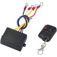 thumbnail image 3 of Kit de Commande à Distance Sans Fil 12V-24V Interrupteur pour Camion Jeep SUV ATV Treuil Étanche à Distance, 3 of 5