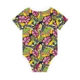 thumbnail image 2 of Rocae Colrful Tropical Leaves for Baby Climbing Clothes Soft Baby Romper for Active Infants Comfortable and Breathable Crawling Jumpsuit Unisex Baby Outfit 9M, 2 of 8