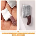 thumbnail image 4 of Shisuyan 15pcs Miniature Cutter Doll House High Simulation Cutter Kitchen Cutter Models, 4 of 9