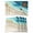 Teal, variant on Teal Gradient Ocean Placemats Set of 6, Ombre Watercolor Coastal Beach Waves Placemats for Dining Table, Place Mats for Kitchen Tabletop, Waterproof Wipeable Dining Table Mats Set