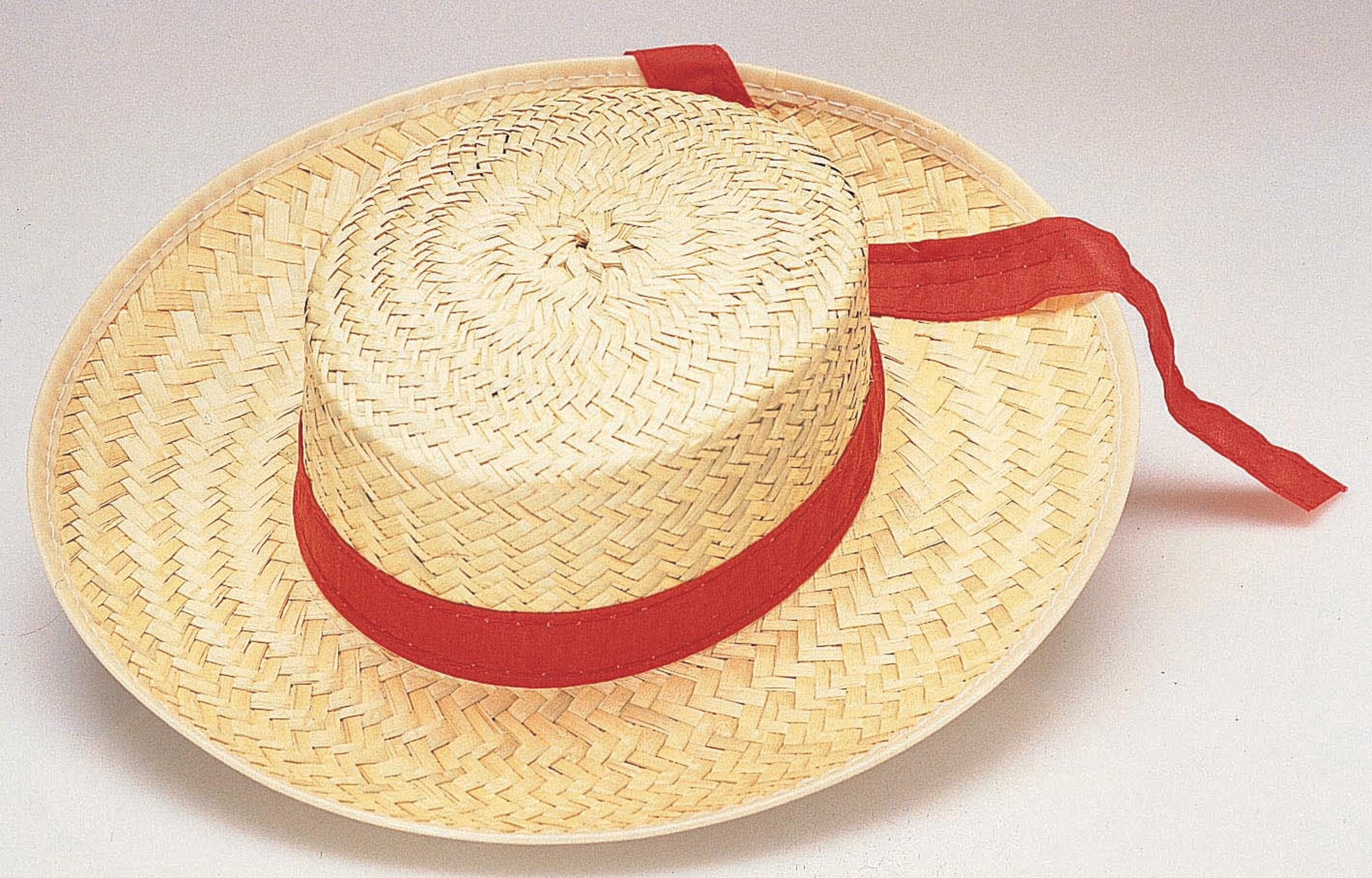 Straw Gondolier Hat Venice Gondola Barbershop Quartet ...