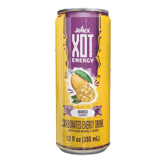 Jumex XOT Mango Sparkling Energy Drink, 11.3 oz