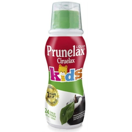 Prunelax Ciruelax Liquid Kids Natural Laxitive, 4.05 oz (Pack of 4)