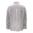 thumbnail image 2 of Blusa George para Mujer Camisera con Manga Larga Blanco Talla EG, 2 of 4