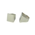 thumbnail image 4 of 10 Piezas Base Ajustable Almohadillas Joyas Sunnimix Blanco Plateado, 4 of 7