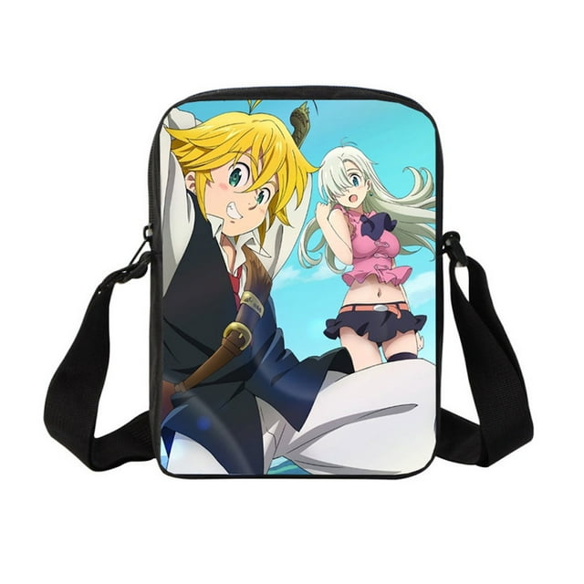 Bandolera Anime Sevens Deadly Sins de poliéster 17x5x23 cm