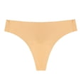 thumbnail image 2 of Bxsruta Women's Seamless Low Rise Breathable Nylon Briefs with Cotton Gusset for Daily Wear and Workout, 2 of 7