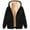 Black, variant on BiZtdJrK Zip Up Hoodies for Women Warm Fleece Lined Hooded Jackets Fashion Heart Printed Sweatshirt Fall Winter Sherpa Coat with Pockets Prime Day Sales Today 2025 Black L