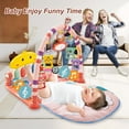 thumbnail image 5 of Baby Gym Play Mat with Sensory Toys,Gift Set for Toddler Infants Aged 0-12 Months Babies 29"22"16", 5 of 7
