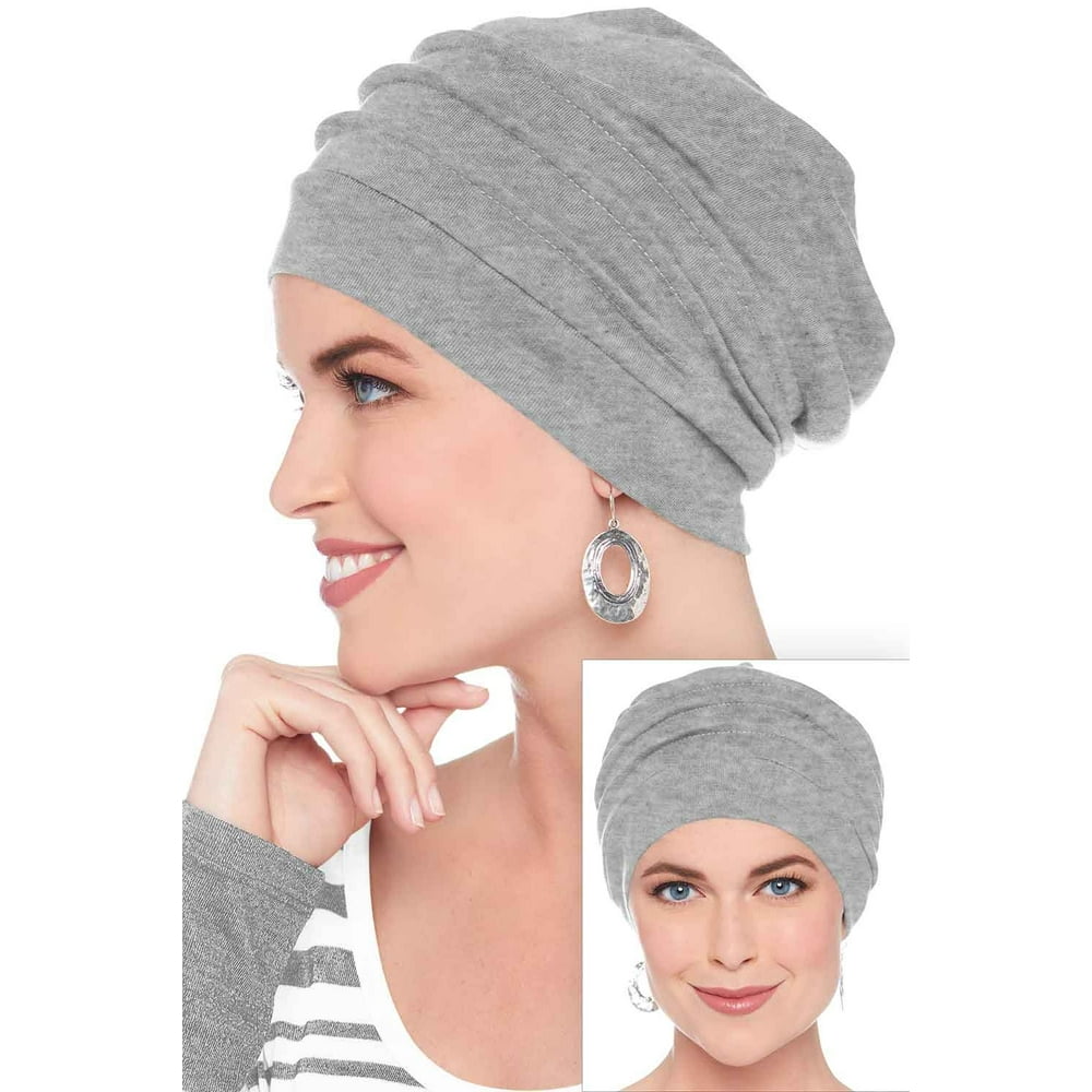 Headcovers Unlimited 100 Cotton Slouchy Snood Slouchy Beanie Hat