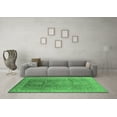 thumbnail image 3 of Ahgly Company Indoor Rectangle Oriental Emerald Green Traditional Area Rugs, 2' x 5', 3 of 4