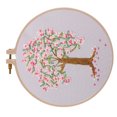 thumbnail image 3 of Cateissary 1 Uds Kit de bordado aro DIY flores plantas patrón Bastidor Para Bordar punto de cruz punzón Kit Borduurpakket Kruissteek Decoración cerezo 3, 3 of 6