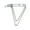 Silver, variant on Tubus Vega Rack Rear Eyelet 26in thru 29in Black