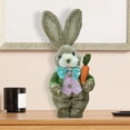 thumbnail image 1 of Cartoon Straw Easter Bunny Handmade 35cm Ornaments Handicraft Display Detailed Workmanship Holiday Gifts Stylish Decorative Vivid and Lovely Style C, 1 of 9