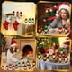 thumbnail image 5 of Mini farolillo de muñeco de nieve con sombrero y bufanda, decoración navideña para interiores y exteriores, luz festiva, 3 unidades【A】 Rkxzt, 5 of 9