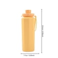 thumbnail image 3 of Foldable Silicone Water Bottle, Leakproof Collapsible Travel Canteen for Hiking Camping, BPA Free Lightweight Reusable, 3 of 6