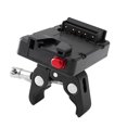 thumbnail image 1 of Mini Nano V-lock Mount Battery Power Supply Adapter Plate With Plier Clamp For Mini V-mount Battery, 1 of 5