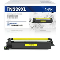 TN229XL Toner Cartridge Compatible for Brother TN229XL TN229 TN-229Y HL-L3280CDW HL-L3220CDW HL-L3300CDW MFC-L3780CDW MFC-L3720CDW Printer (Yellow, 1-Pack)
